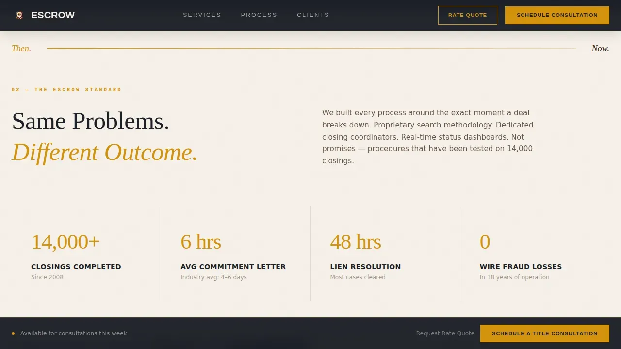 Real Estate & Property Law Booking Website Template