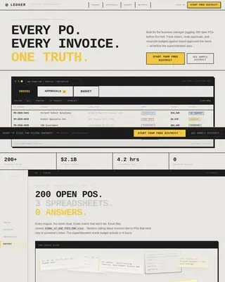 Education Software Directory Website Template