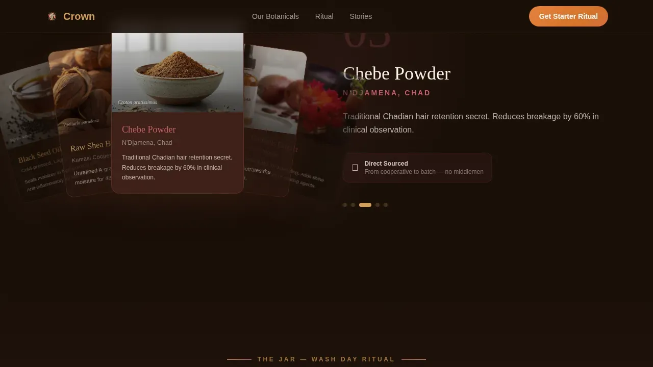 Premium Textured Hair Care | Free Website Template | Rocket