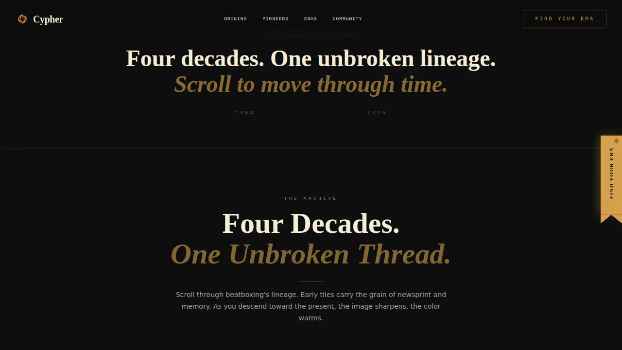 Hobby & Passion Content Professional Website Template