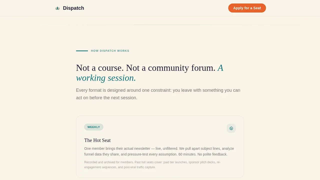 Newsletter Writers Community Reviews Website Template