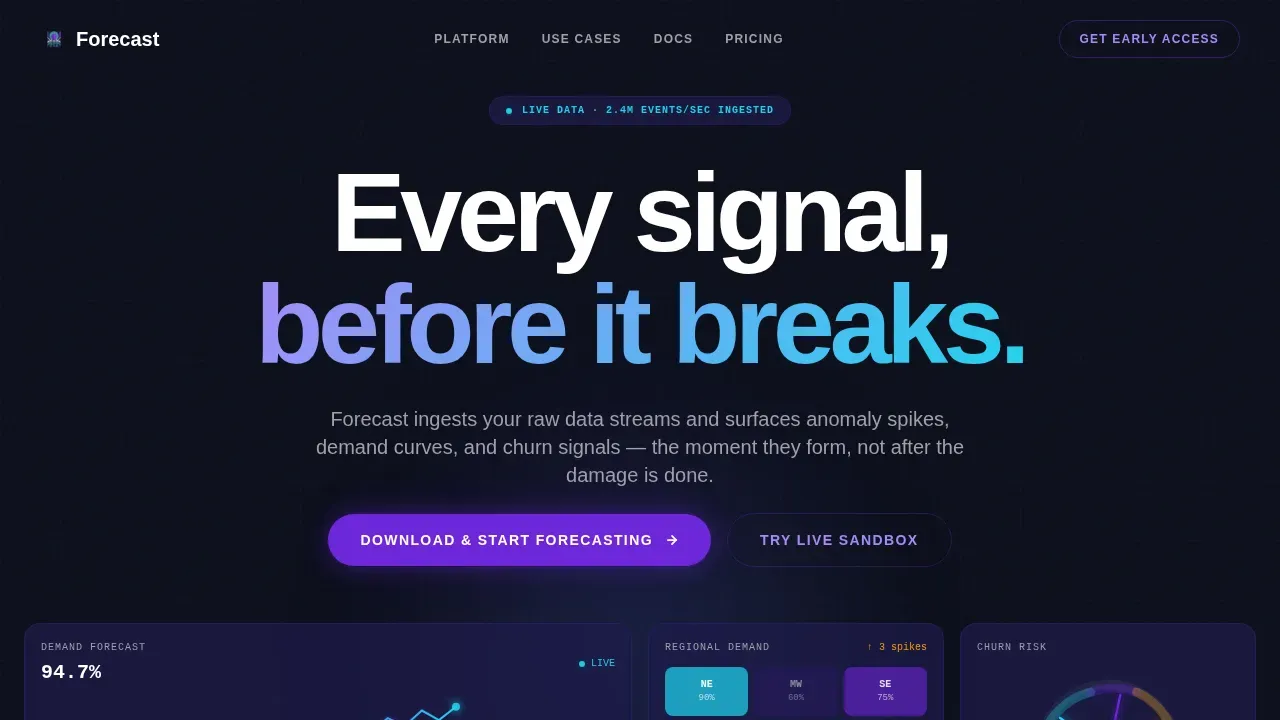 AI & Machine Learning Reviews Website Template