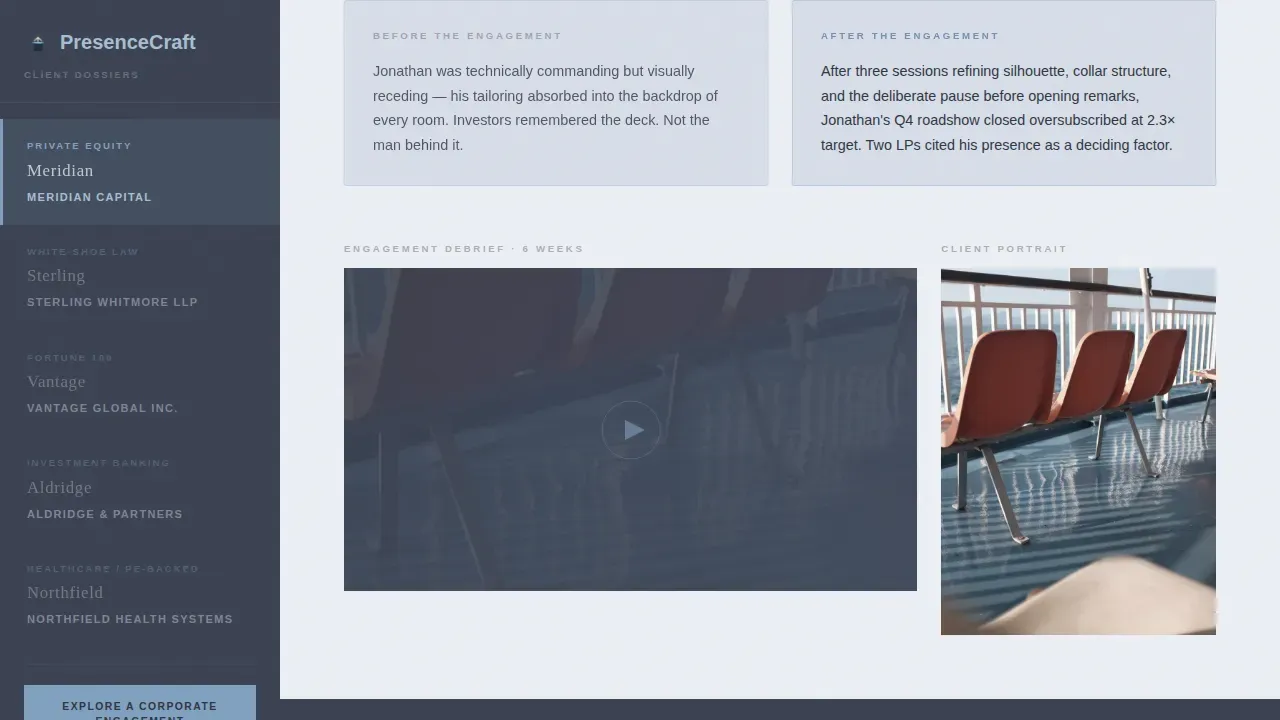 Image Consultant Reviews Website Template