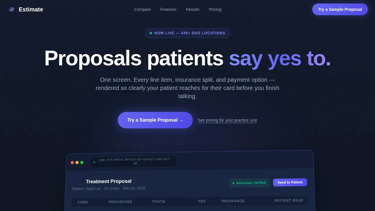Dental Software Comparison Website Template
