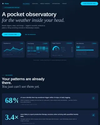 Consumer App & Platform Professional Website Template