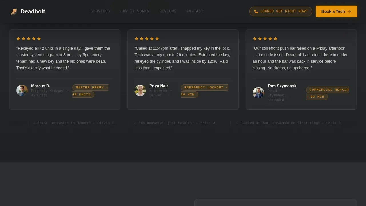 Handyman & Odd Jobs Booking Website Template