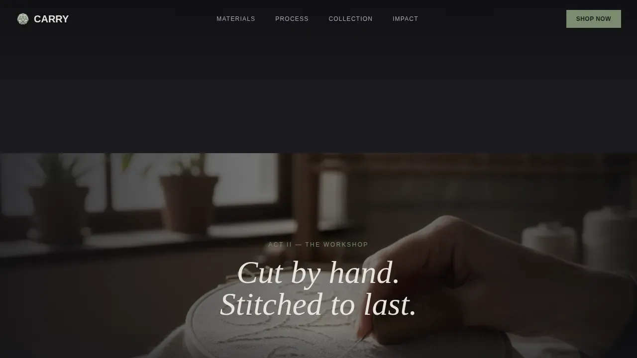 Bag & Luggage Brand Comparison Website Template
