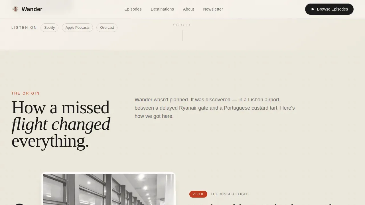Travel Blog & Media Specialist Blog Website Template
