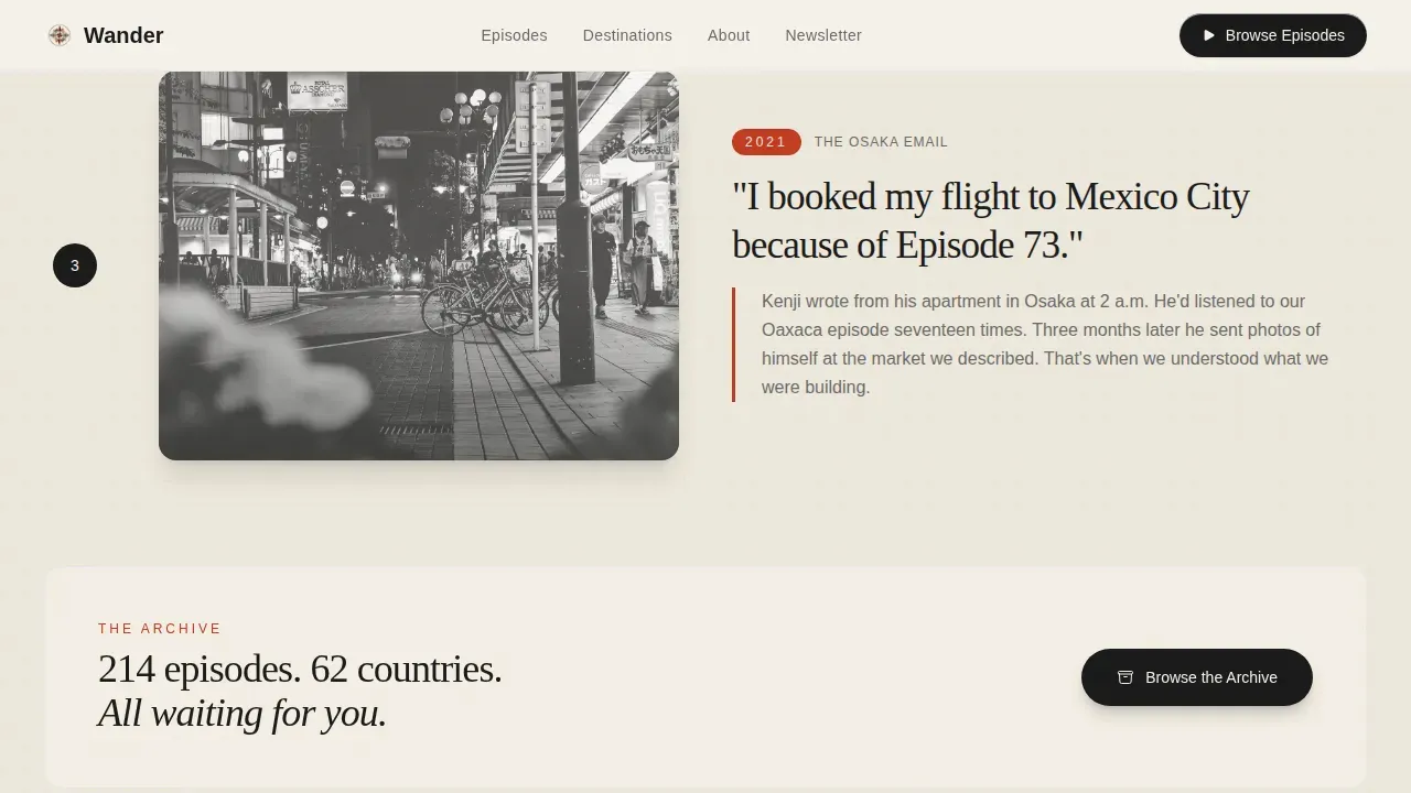 Travel Blog & Media Specialist Blog Website Template