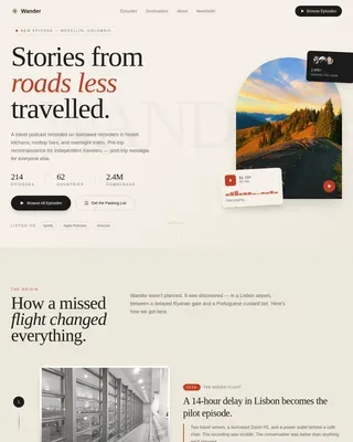 Travel Blog & Media Specialist Blog Website Template