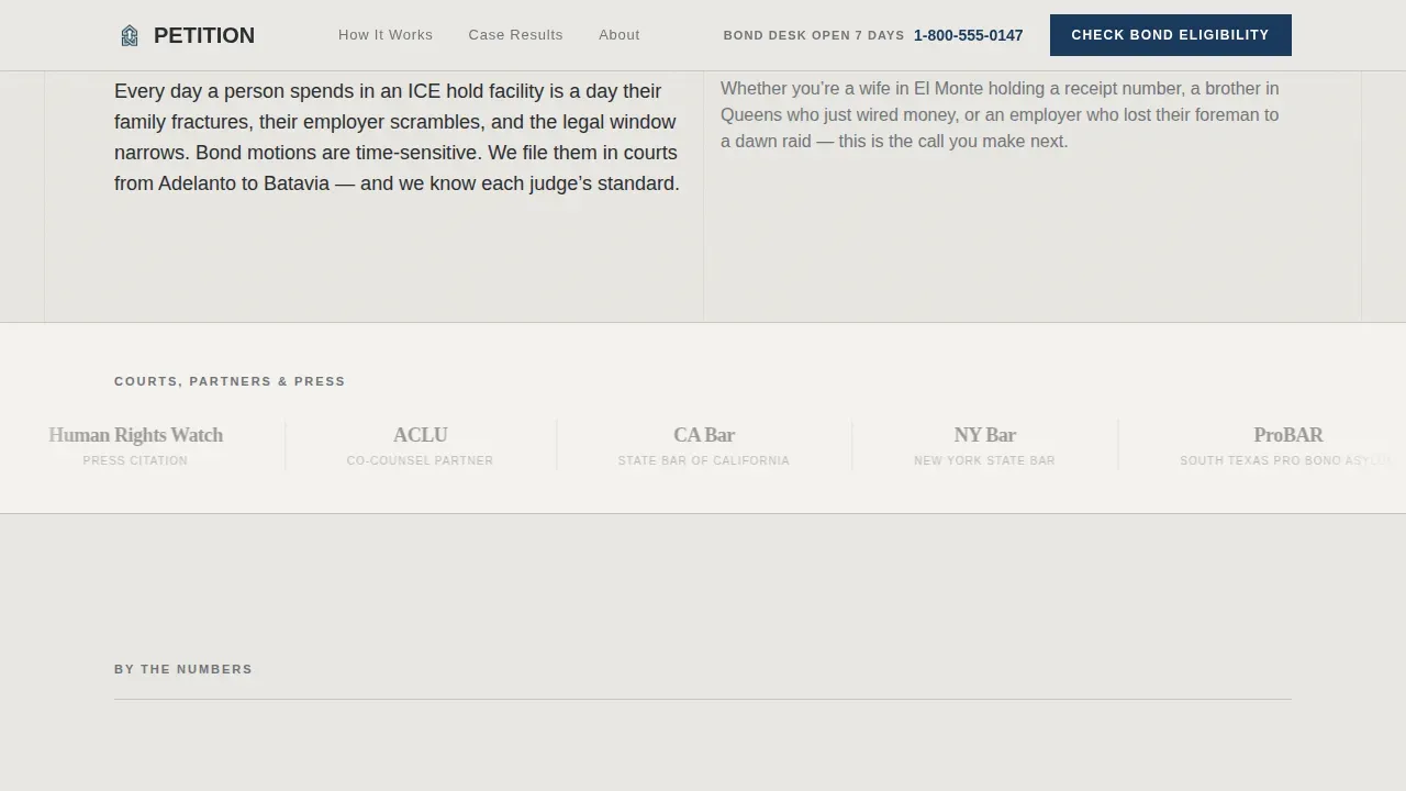 Immigration Law Blog Website Template