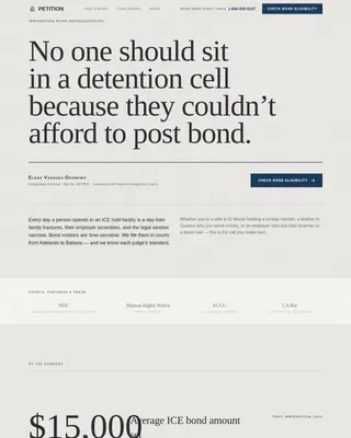 Immigration Law Blog Website Template