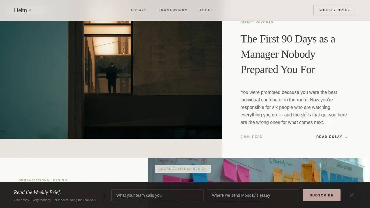 Business & Finance Blog Directory Website Template
