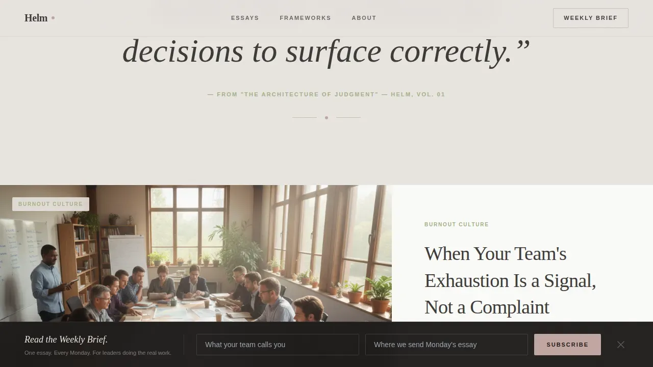 Business & Finance Blog Directory Website Template