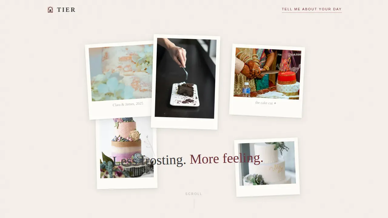 Minimalist Wedding Blog Website Template