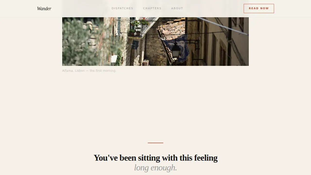 Travel Blog Blog Website Template