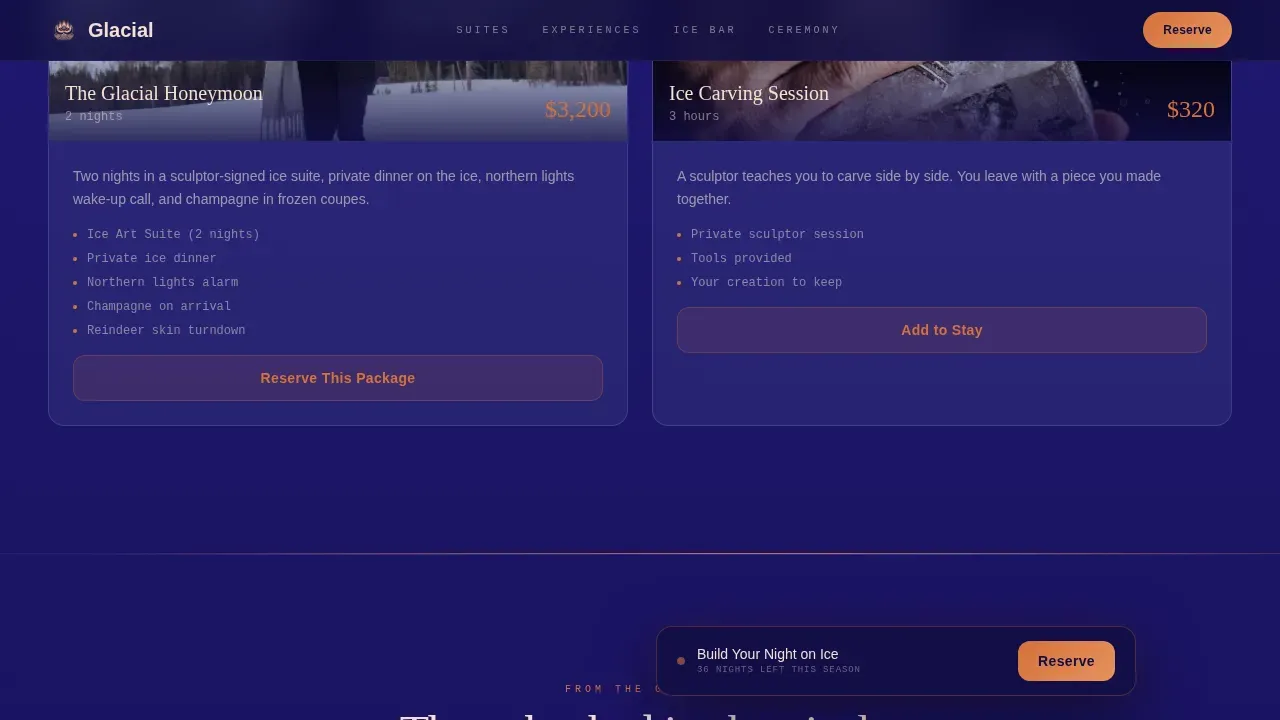 Unique Stay & Accommodation Booking Website Template