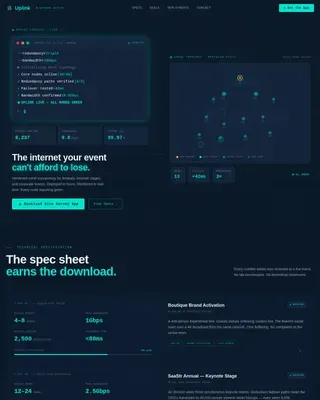 Internet Service Provider Reviews & Testimonials Website Template