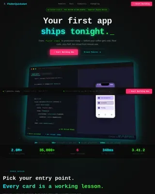 Scalable Mobile Development | Free Website Template | Rocket