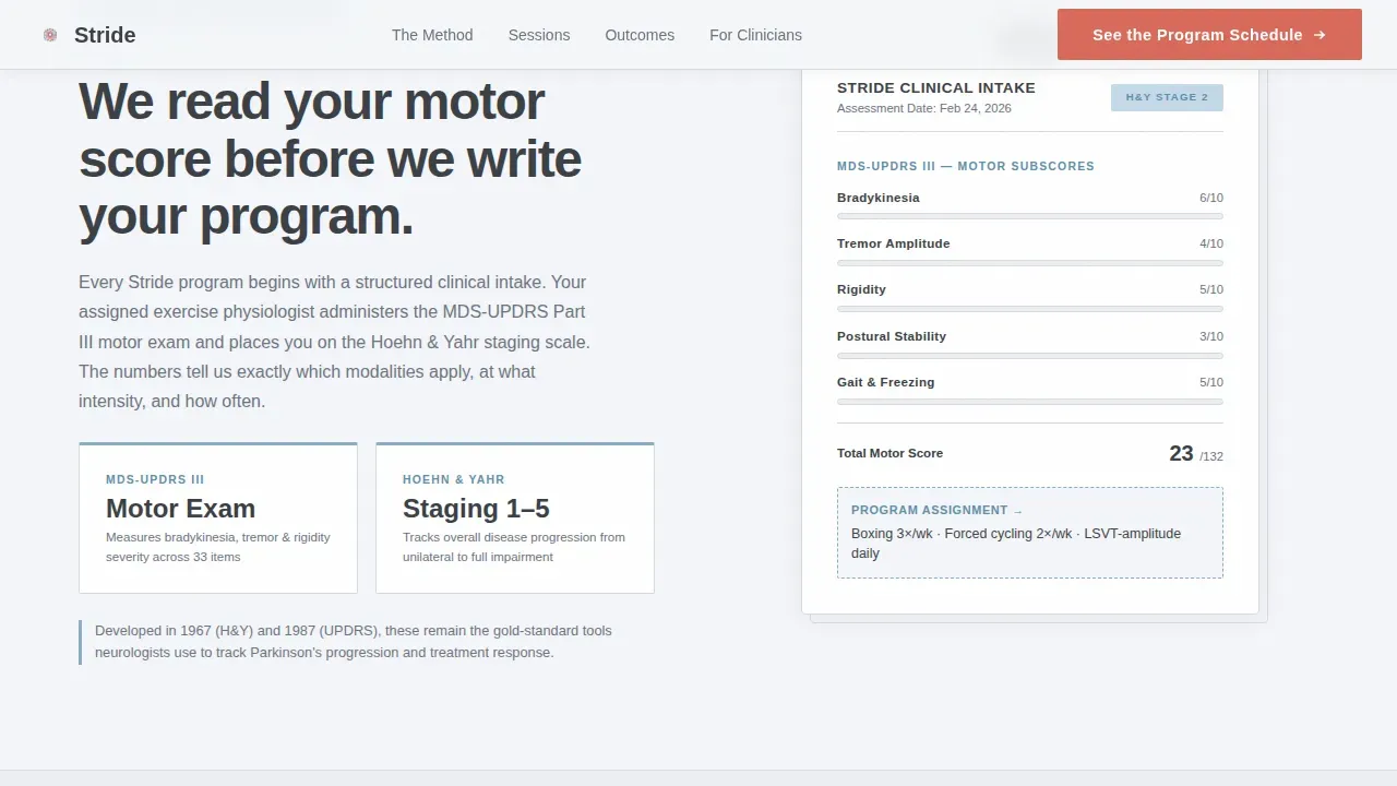 Clinical Movement Therapy Landing Page Template