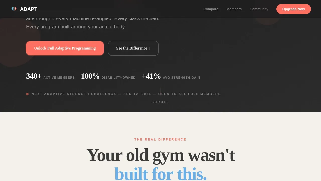 Expert Disability-Owned Business Pre-Launch & Coming Soon Website Template