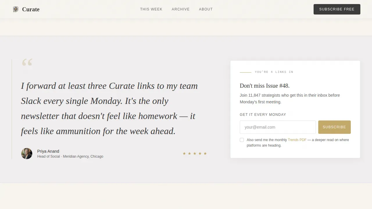 Strategic Digital Marketing Landing Page Template