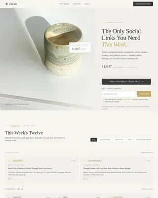 Strategic Digital Marketing Landing Page Template
