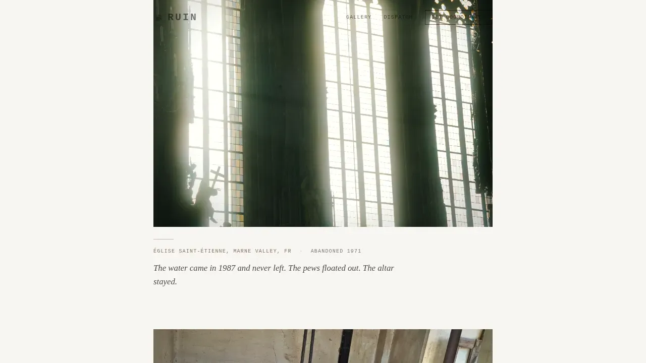 Urban Exploration Photography | Free Website Template | Rocket