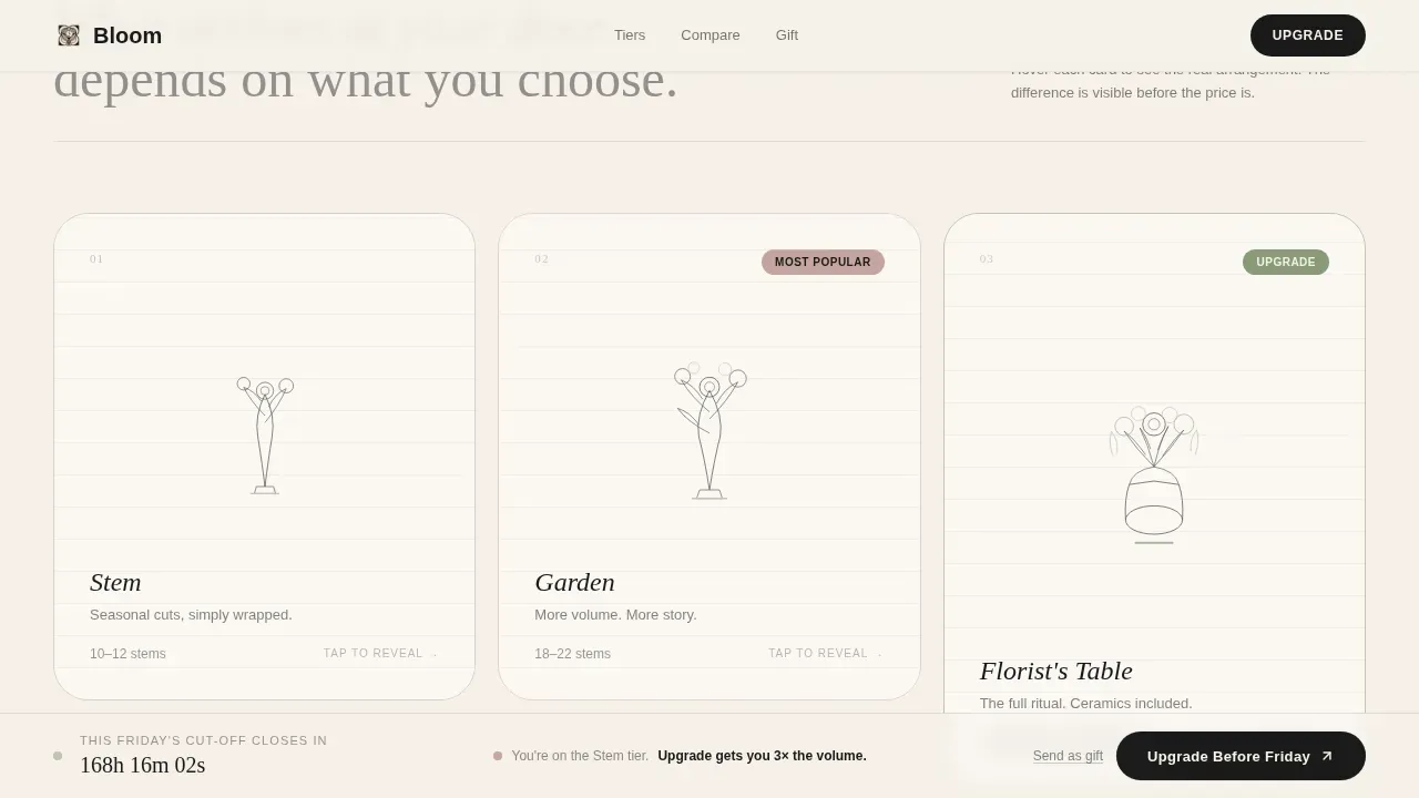 Florist & Plant Shop Booking Website Template