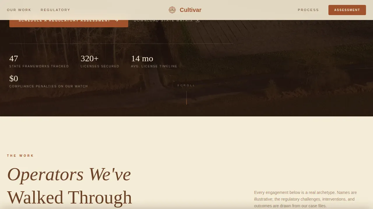 Specialist Cannabis Industry Services Privacy Policy & Terms Website Template