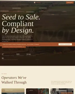Specialist Cannabis Industry Services Privacy Policy & Terms Website Template