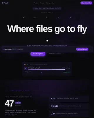 Software & SaaS Professional Website Template