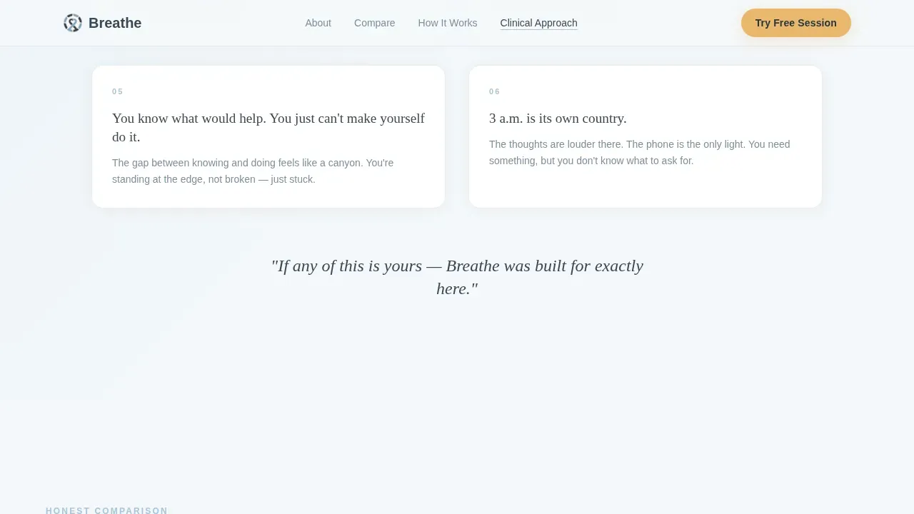 Therapeutic Mental Health Coaching Landing Page Template