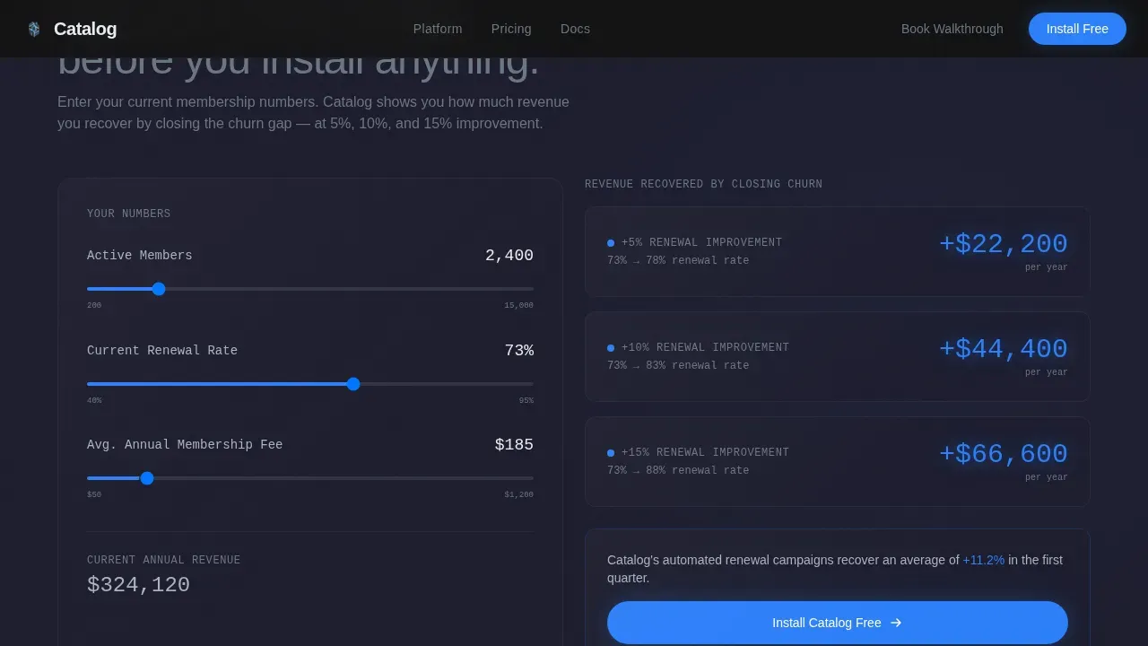 Museum Vertical SaaS Cost Estimator Website Template