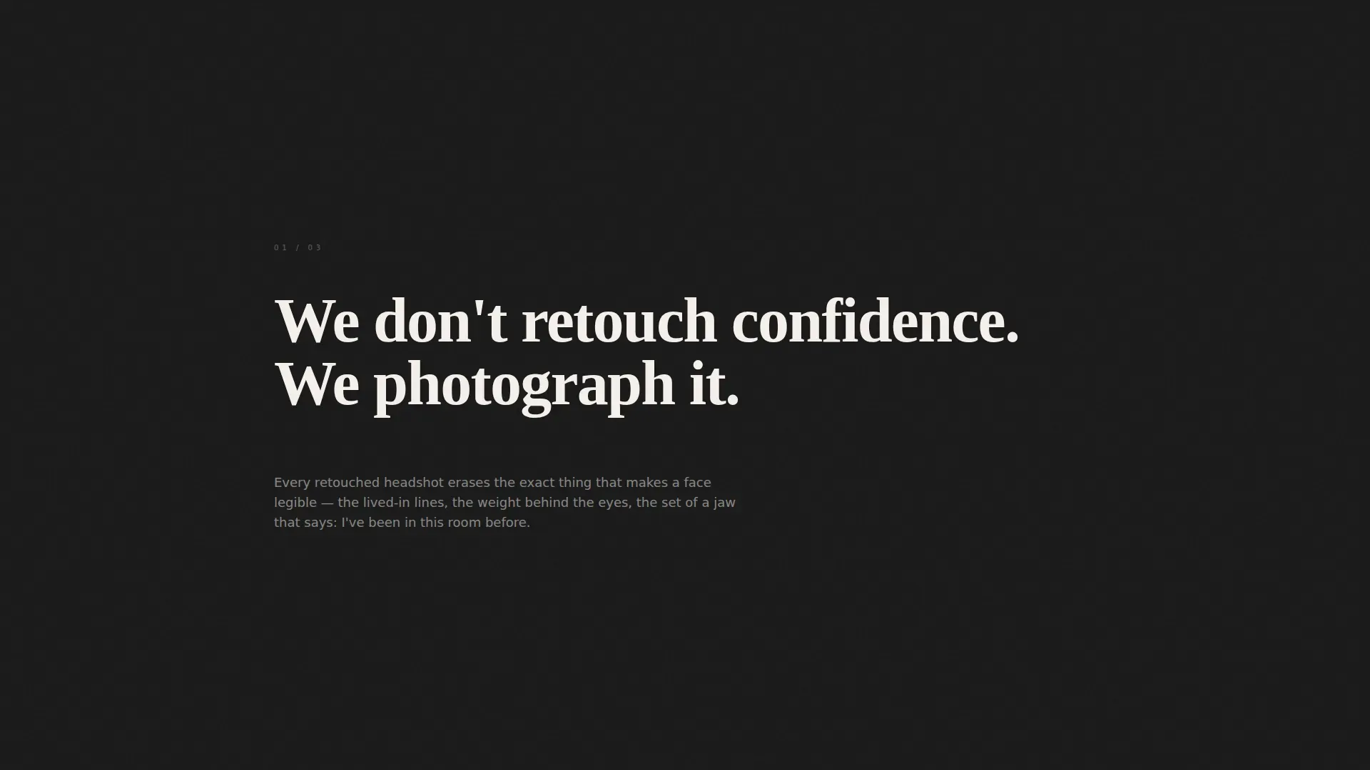 Photography Portfolio Booking Website Template