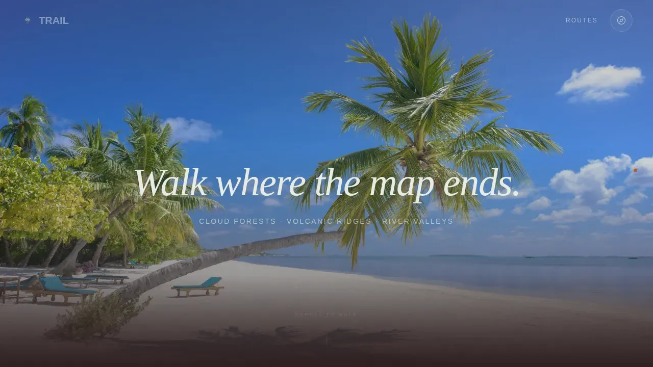 Trekking & Hiking Tour Company Website Template