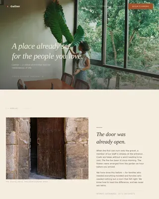Elegant Venue Rental Landing Page Template