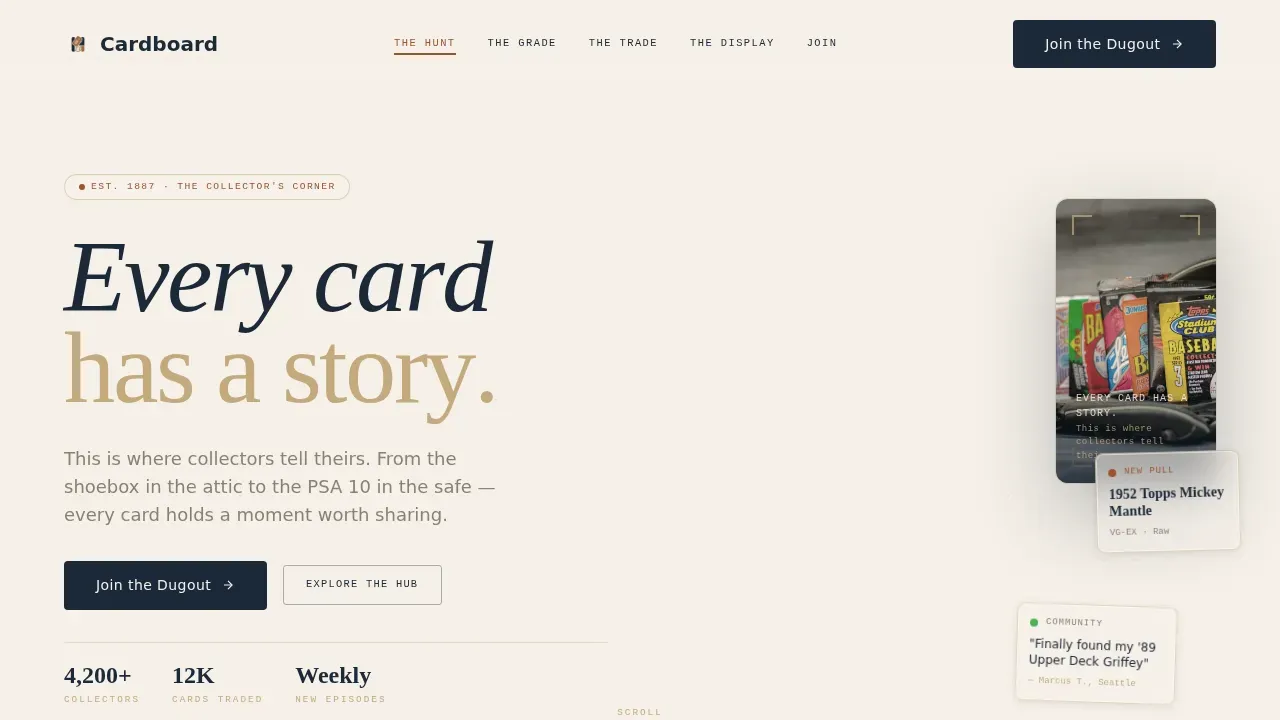Hobby & Passion Content Blog & Content Website Template