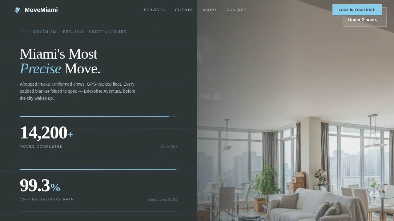 Seamless Logistics Services | Free Website Template | Rocket