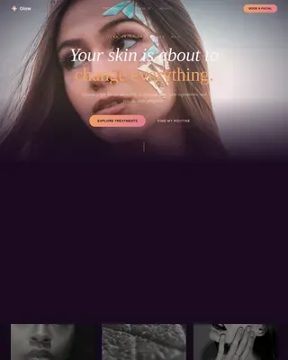 Premium Adolescent Skincare | Free Website Template | Rocket