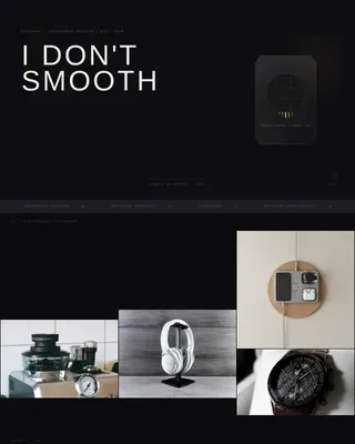Bold Designer Showcase Landing Page Template