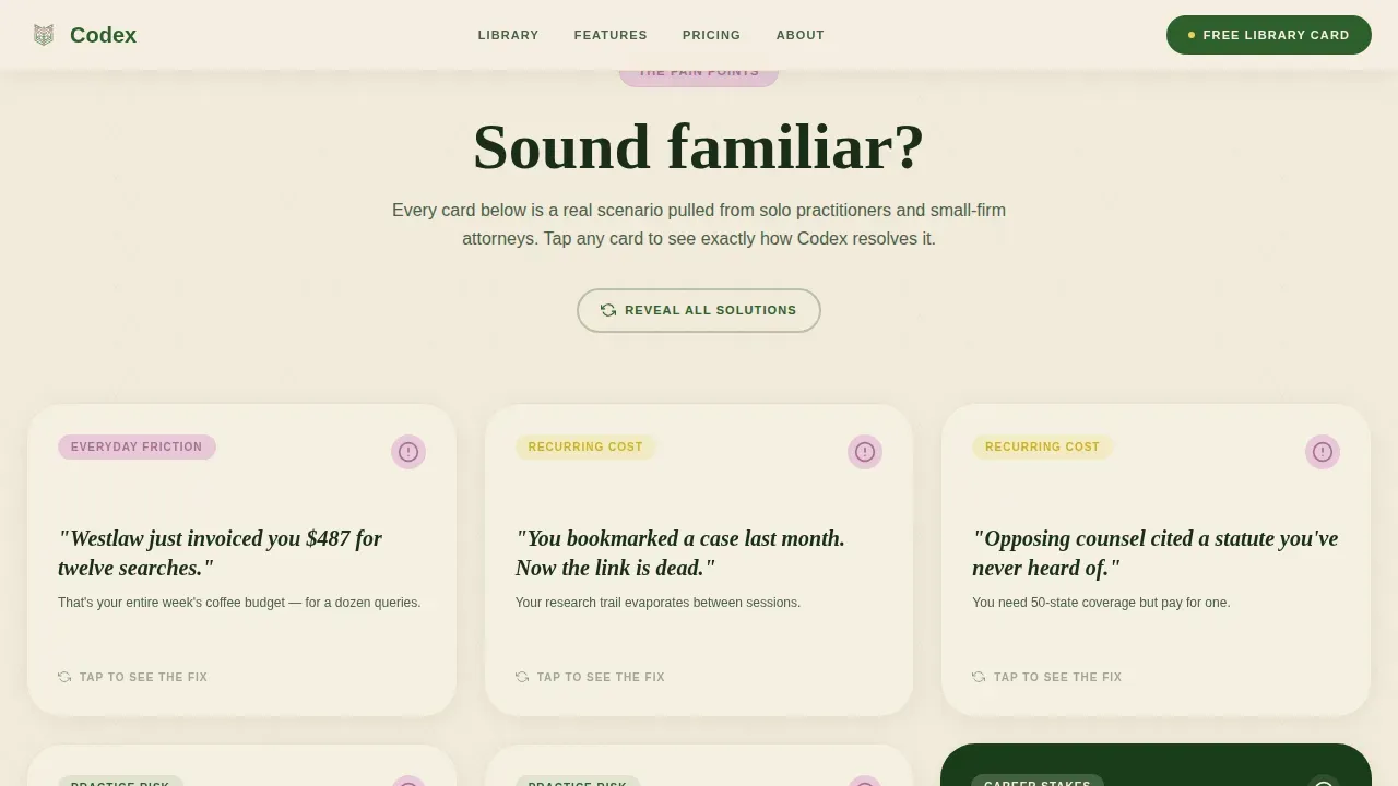Library & Research Center Professional Website Template