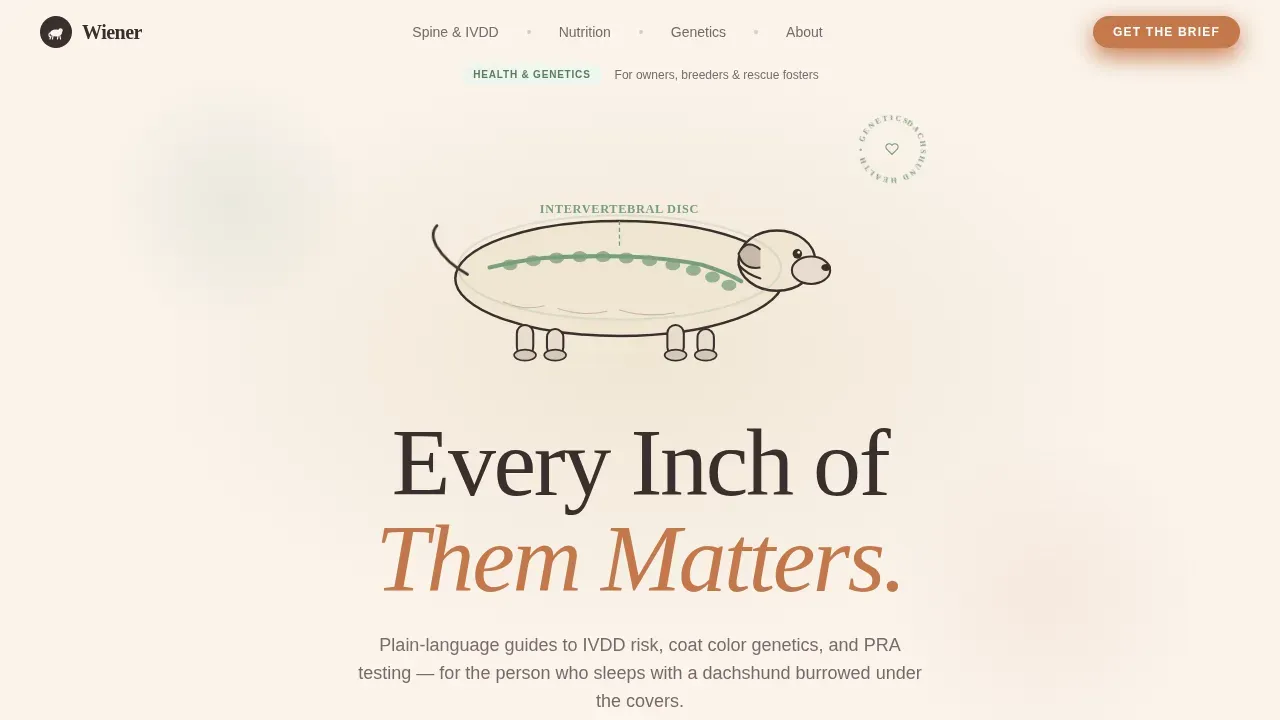 Dog Complete Blog Website Template