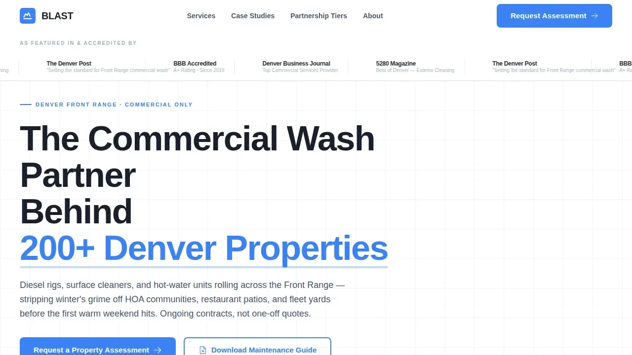 Aggressive Commercial Cleaning | Free Website Template | Rocket