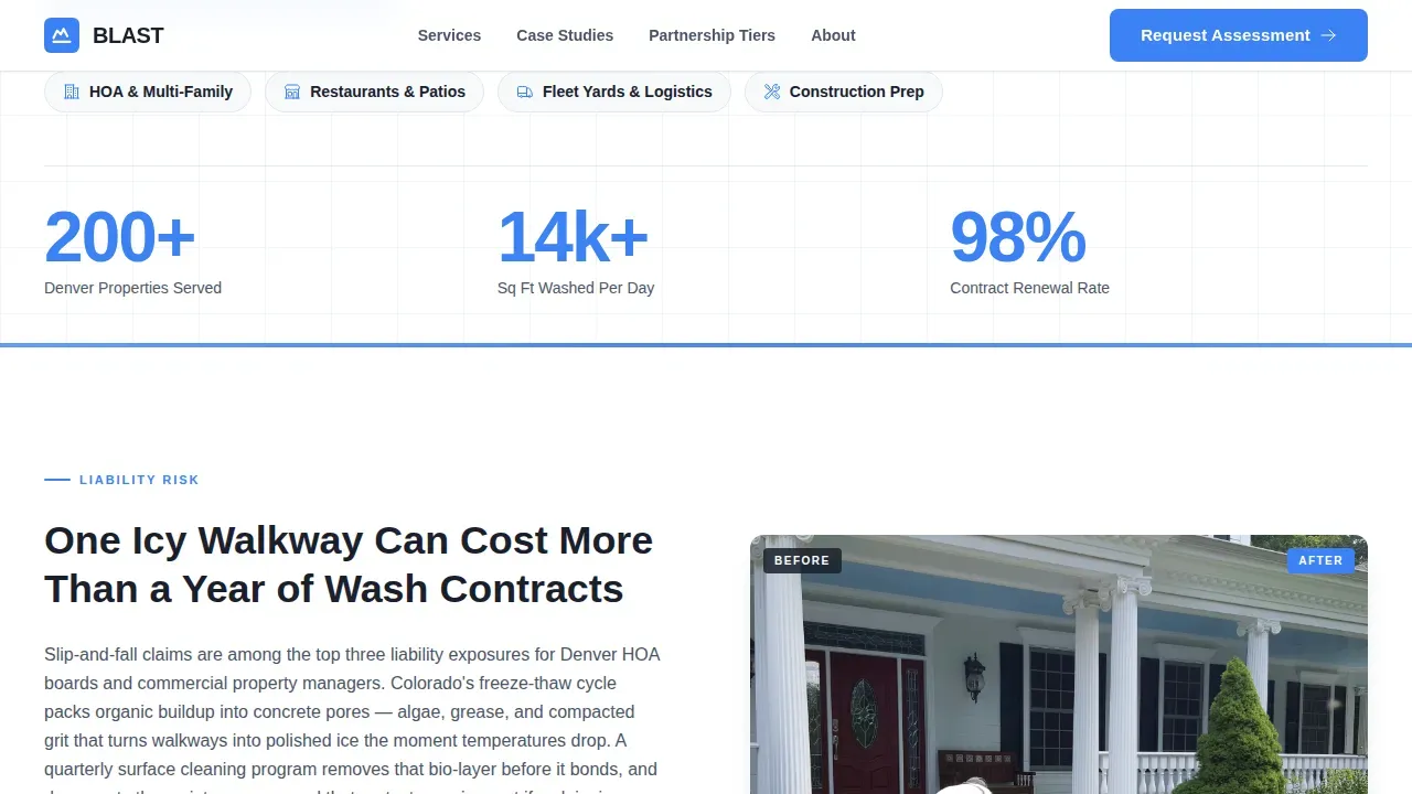 Aggressive Commercial Cleaning | Free Website Template | Rocket