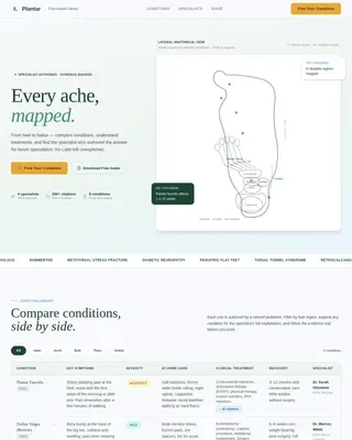 Premier Podiatric Solutions Landing Page Template