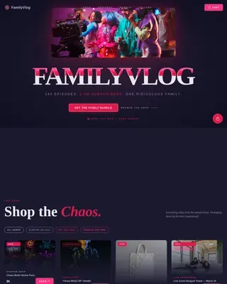 Trendy Direct Sales Community Landing Page Template