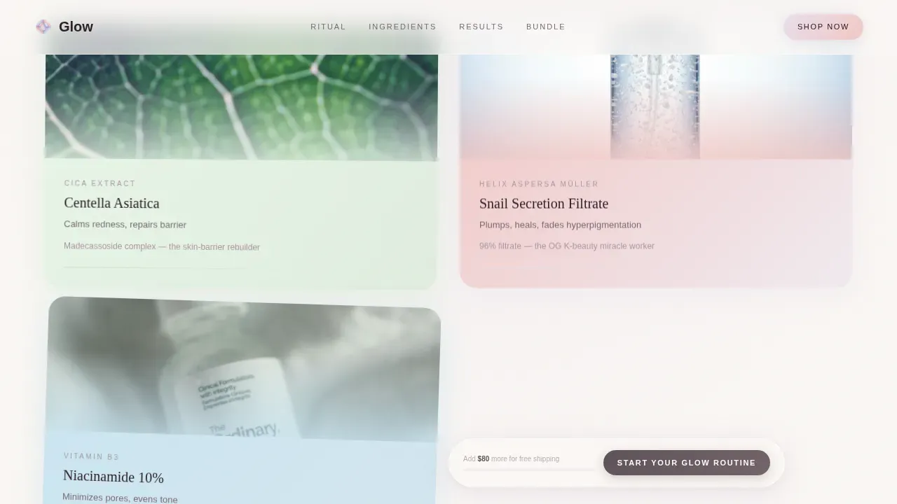 Specialist Beauty & Cosmetics Brand Blog & Content Website Template