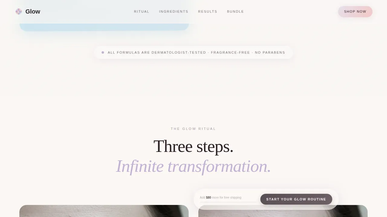 Specialist Beauty & Cosmetics Brand Blog & Content Website Template