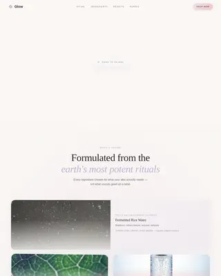 Specialist Beauty & Cosmetics Brand Blog & Content Website Template